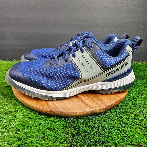 Sqairz Speed Mesh Mens Size 11 Breathable Performance Golf Shoes Blue White main image 5